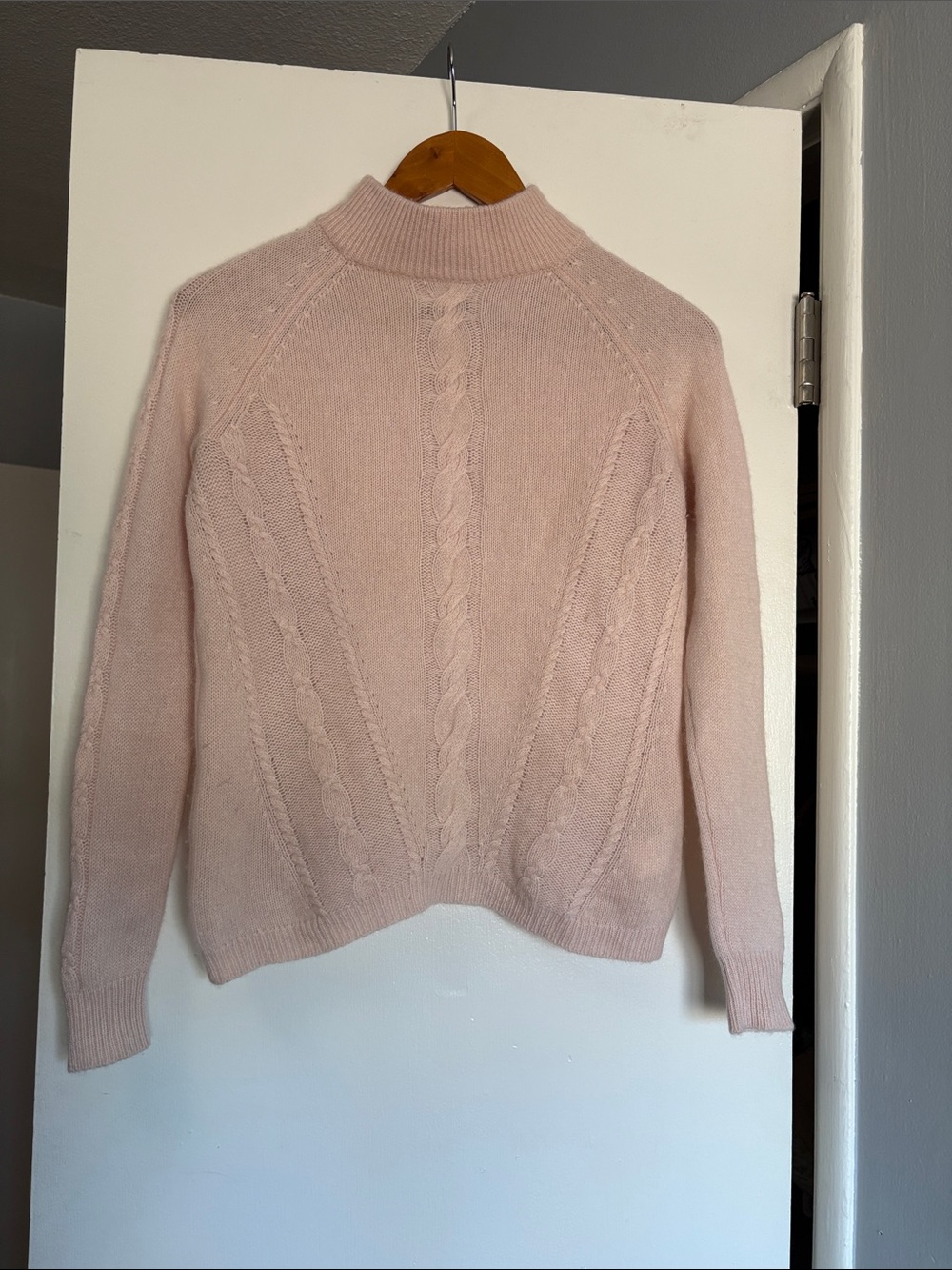 Nanette Lepore Cashmere Cable Knit Sweater